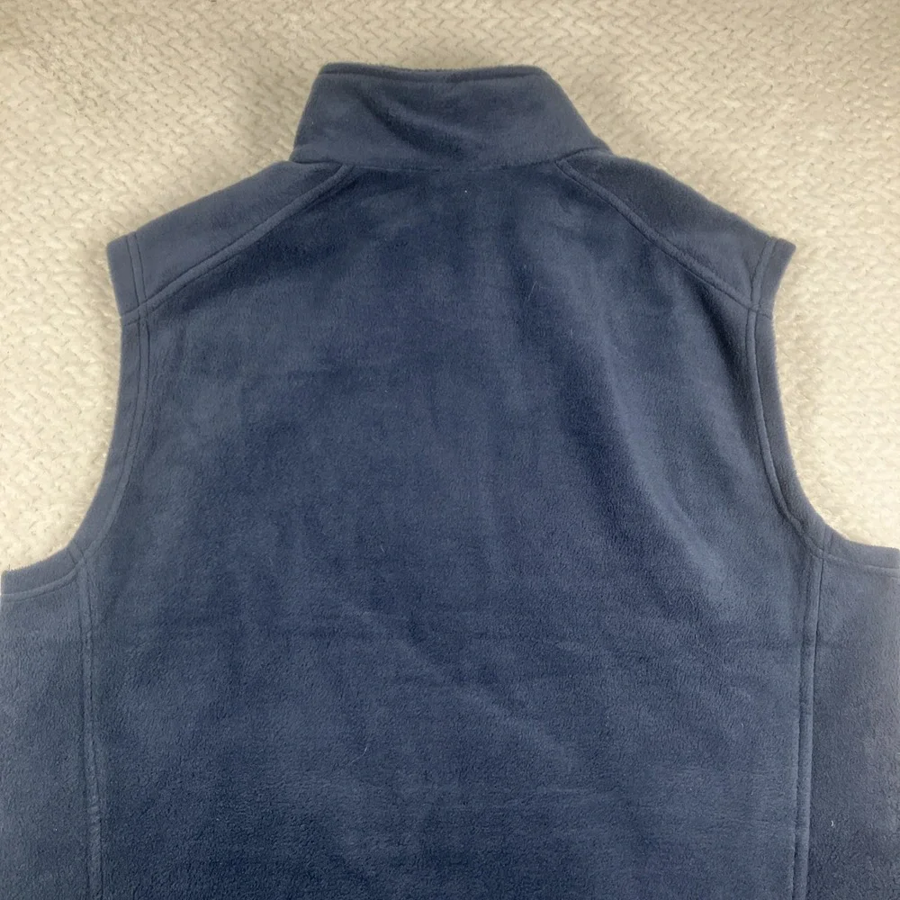 Columbia‎ Fleece Vest Mens XL Green Full Zip Sleeveless Outdoor Hiking Layering